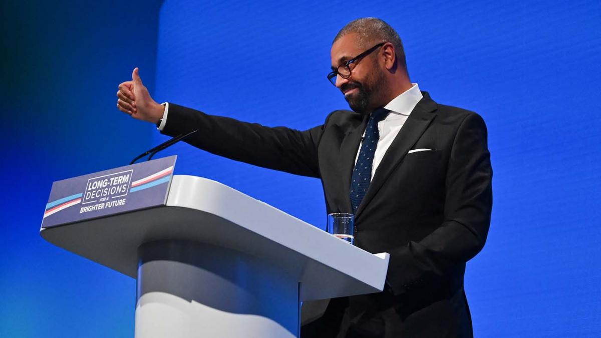 Cleverly sera el primer canciller en visitar Malvinas desde 2016 Foto AFP 