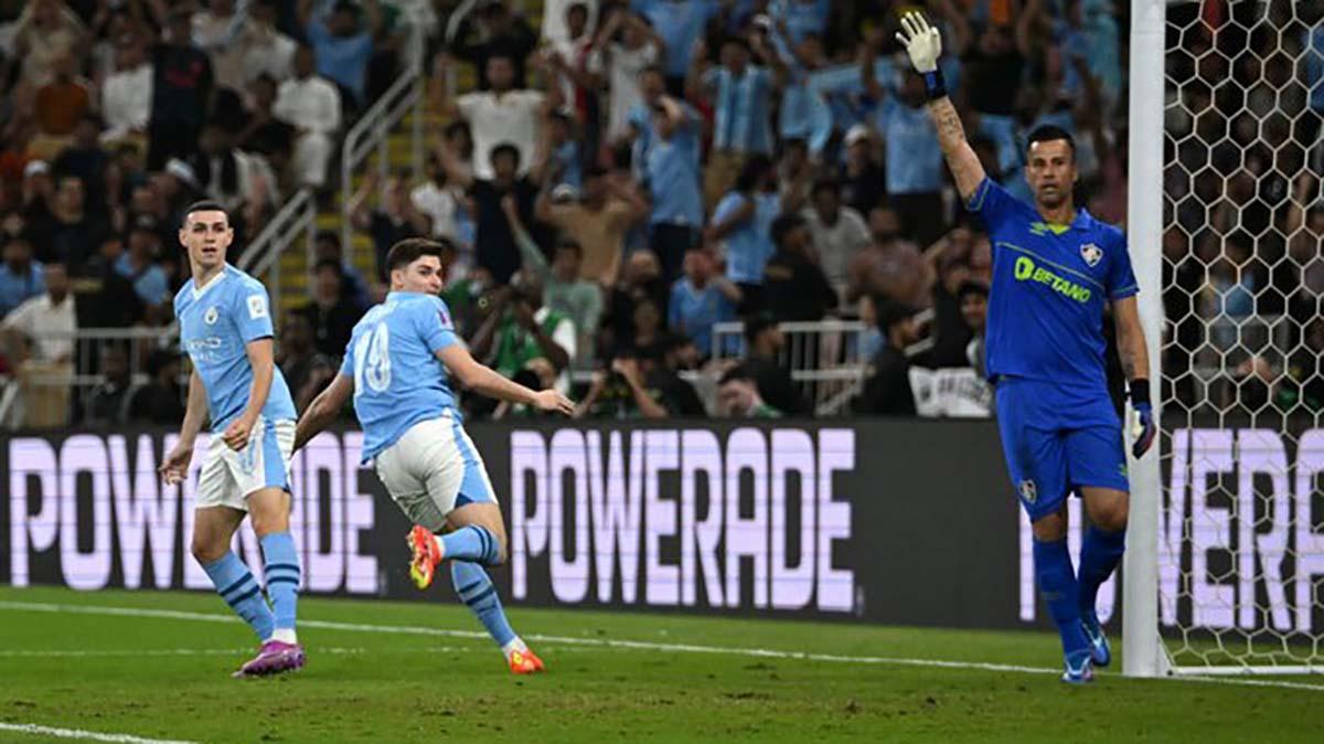 Julin lvarez anot de pecho el primer gol del partido Foto X fifaworldcup_es