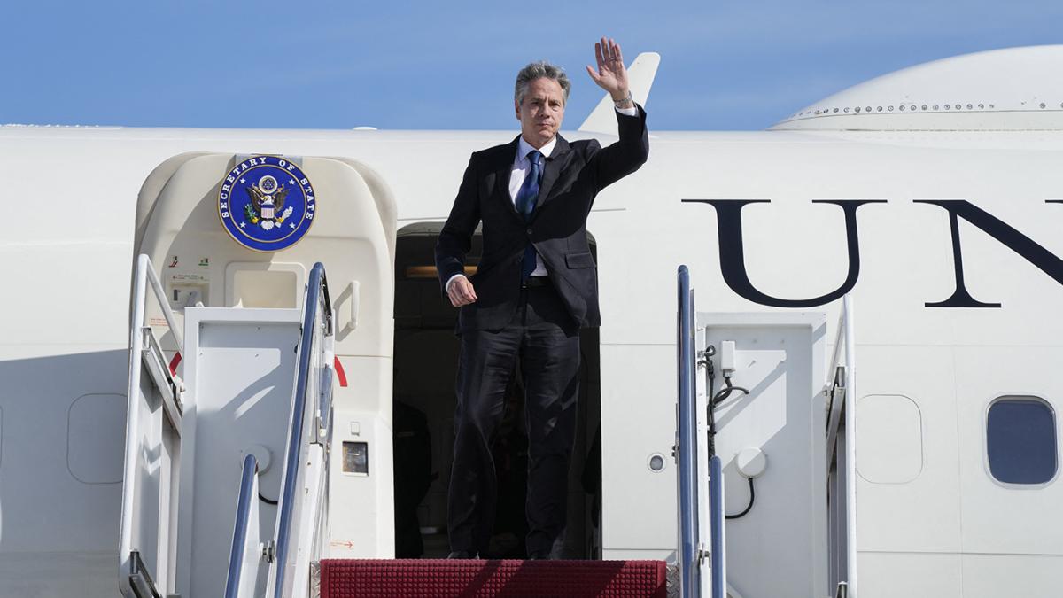 Blinken inici en Turqua su nueva gira por Medio Oriente Foto AFP