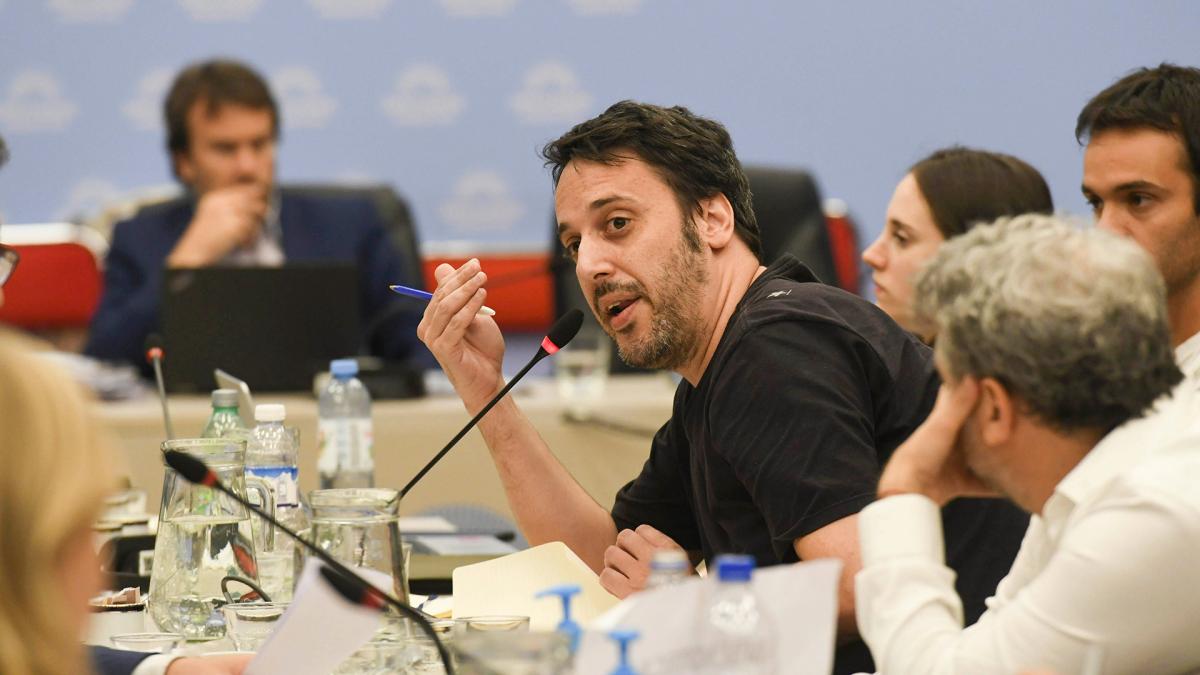 Gervasio Muoz titular de la Federacin de Inquilinos Foto Pablo Aeli
