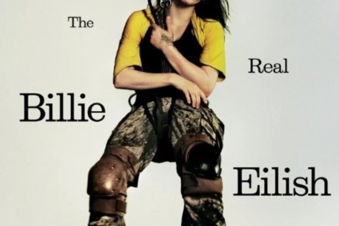 Billie Eilish en la portada del último número de Rolling Stone estadounidense.