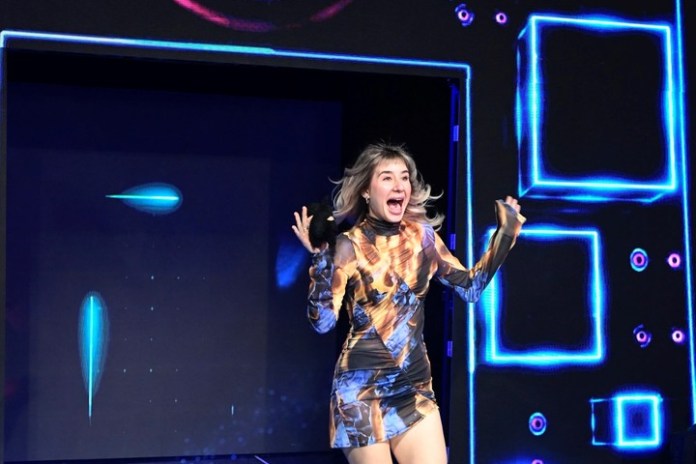 Paloma integró el grupo de "los cinco nuevos", junto a Darío, Damián, Mauro y Flor Foto: Prensa Telefe. 