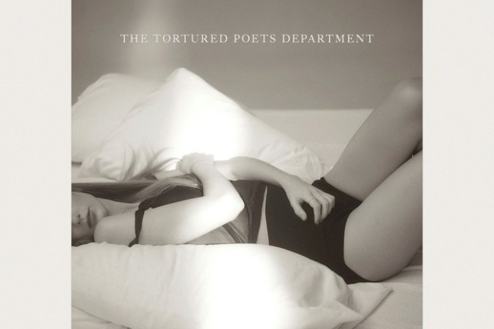 La tapa de "The Tortured Poets Department" by Taylor Swift. Foto: Republic Records vía AP