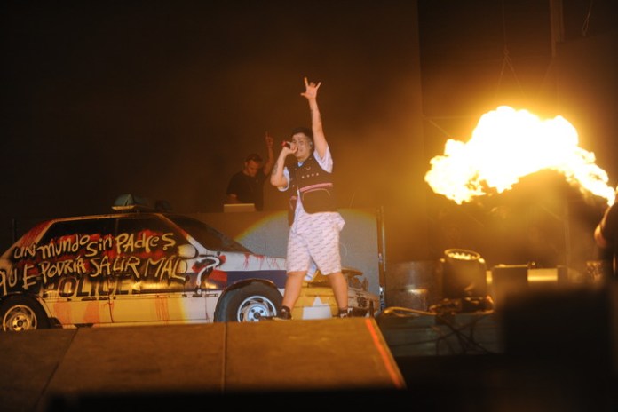 Duki en la segunda edición de Buenos Aires Trap, en el Hipófdromo de Palermo. Foto: Martin Bonetto.