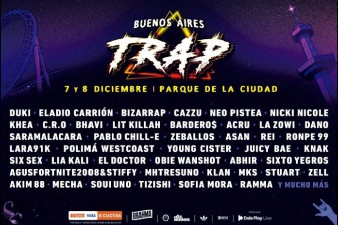 Flyer del Buenos Aires Trap