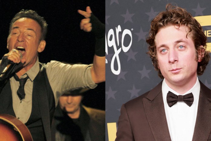 Bruce Springsteen tiene, hoy, 74 años. Y Jeremy Allen White... 33.