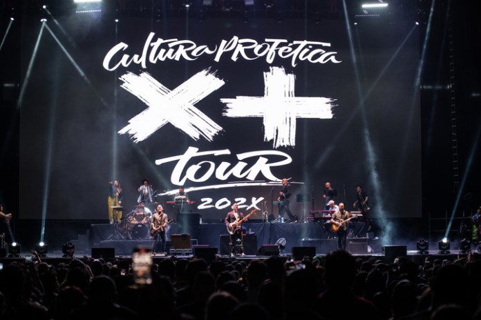 Una imagen de Cultura Profética, en su gira "Por más", que los trae a la Argentina. Foto: Prensa/ Alex Diaz