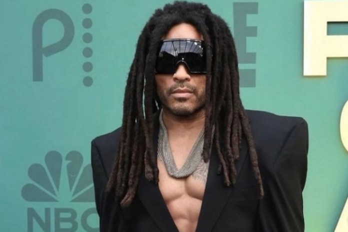 Lenny Kravitz en los People's Choice Awards, poco antes de su nuevo cumpleaños. Foto: IG