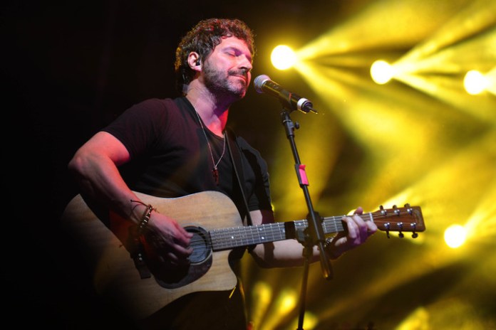Iván Noble en el Estadio Unico de 2017. Foto: Martin Bonetto