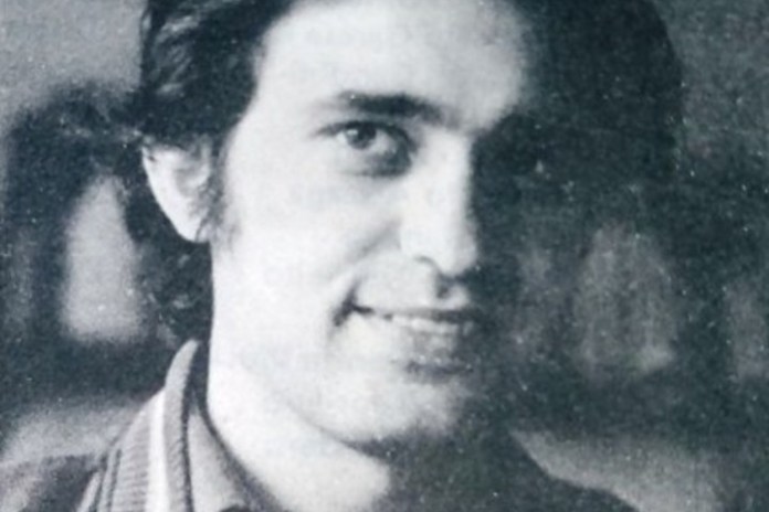 Un muy joven Luis María Serra. Foto: FB