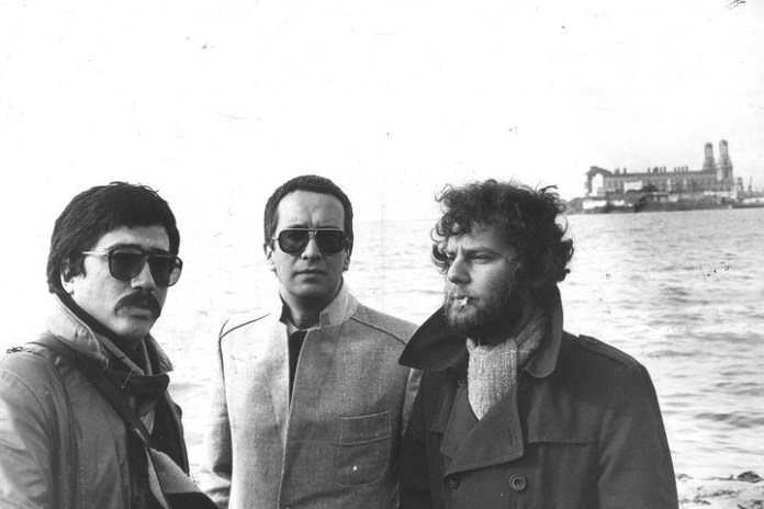 Medina, Martínez y Gabis, en la época de la reunión de1980.