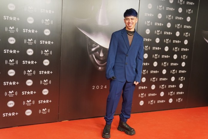 Alfombra roja de los premios Gardel 2024. Luck Ra. Foto: Marcelo Carroll.