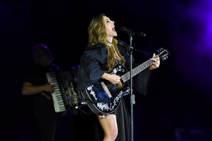 Soledad compite para llevarse el galardón a "Mejor Álbum Artista de Folklore". Foto: Mariana Villa / Los Andes