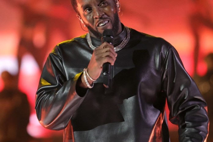 Sean "Diddy" Combs en los premios Billboard Music Awards 2022. Foto: AFP