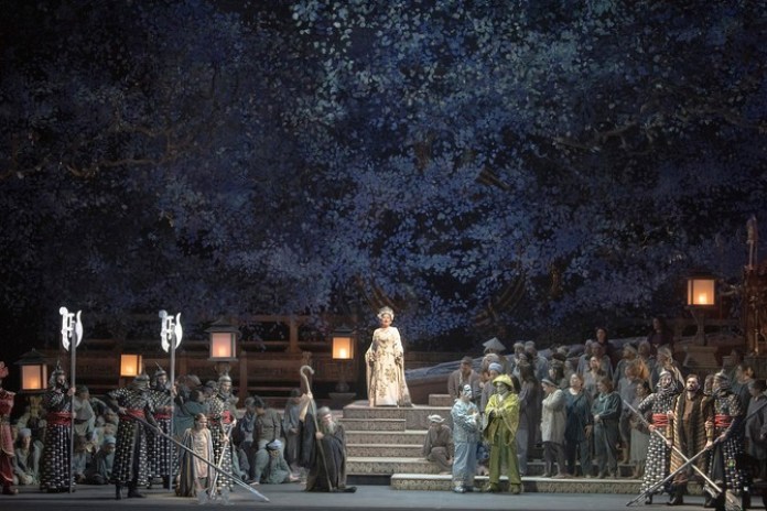 La ópera "Turandot" volvió al Colón en la versión ya clásica de Roberto Oswald. Foto de prensa gentileza Arnaldo Colombaroli