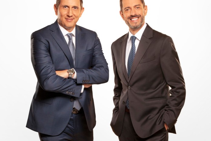 Juan Pablo Varsky y Pablo Giralt, las voces de la Copa América por Telefe.