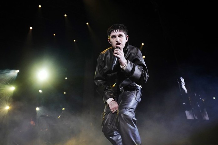 Dillom en el Luna Park, en una noche inspirada. Foto: Emmanuel Fernández