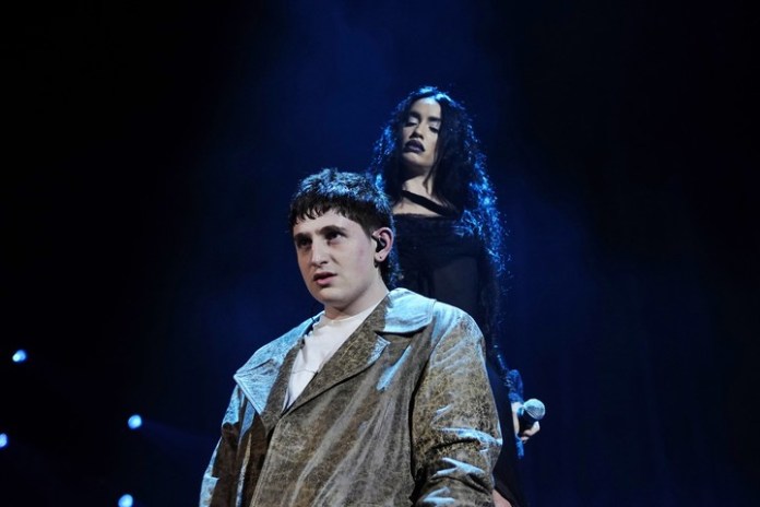 Lali y Dillom en el Luna Park Foto: Emmanuel Fernández 