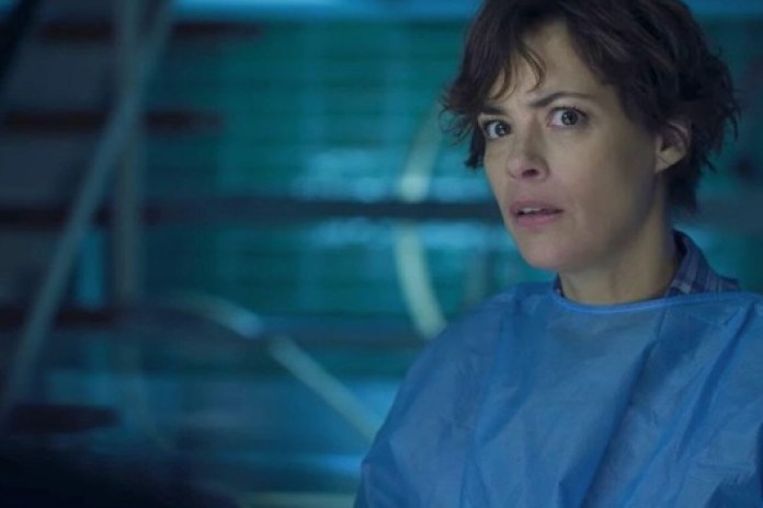 Qué cara, qué gesto. Sophia y algo que no entiende.