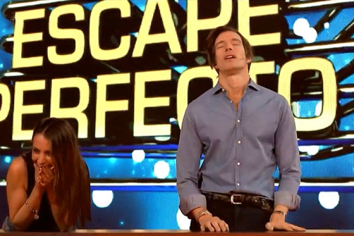 Iván de Pineda y la China Ansa, en Escape perfecto.