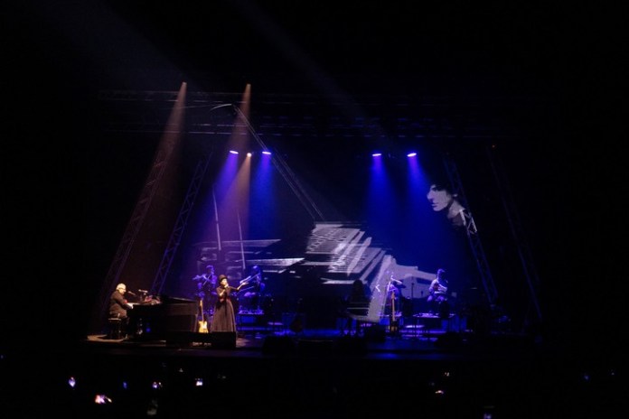Hilda Lizarazu y Lito Vitale, los artífices de un disco y recital en homenaje a Charly García. Foto de prensa gentileza Catalina Orcesi