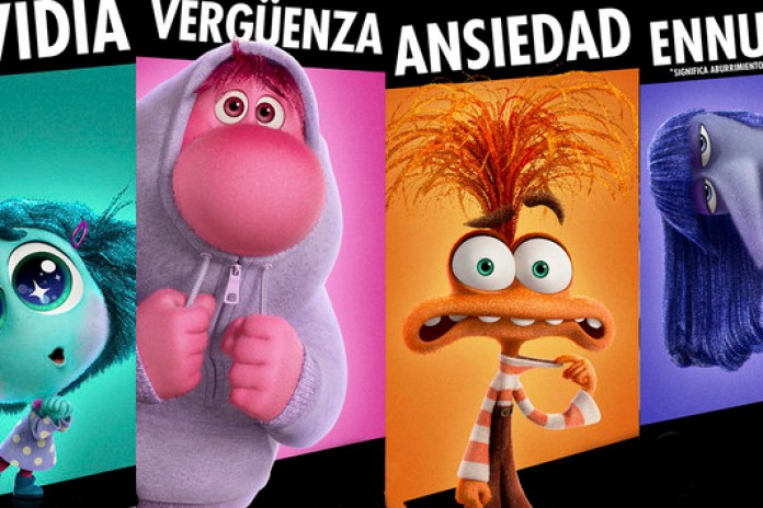 Las cuatro nuevas emociones que llegan a la cabeza de Riley en "Intensa mente 2": Envidia, Vergüenza, Ansiedad y Ennui (Aburrimiento o Apatía).