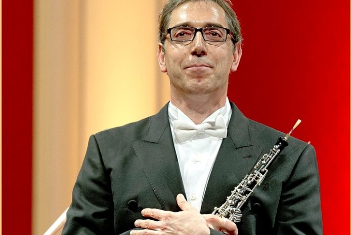 El oboísta Néstor Garrote. Foto: Arnaldo Colombaroli/Teatro Colón