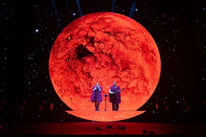 El momento acústico de Miranda! en vivo en Movistar Arena. Foto de prensa gentileza Luli González Kaiber