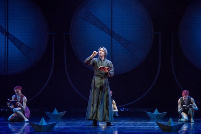 "La tempestad" de Shakespeare, por el Ballet Contemporáneo del San Martín, codirigido por Andrea Chinetti y Diego Poblete. Foto de prensa gentileza Carlos Furman.