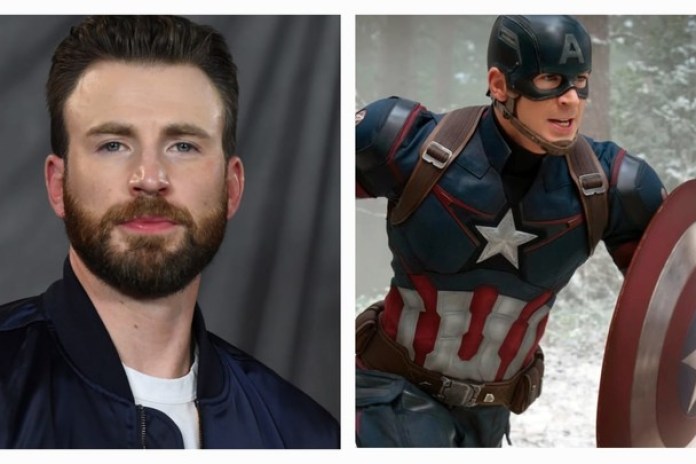 Chris Evans no era conocido hasta que Marvel lo contrató para ser el Capitán América.