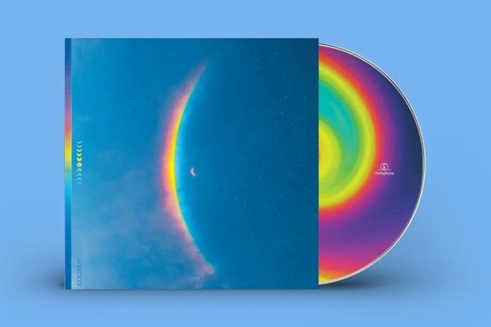 La portada del nuevo álbum de Coldplay, "Moon music".