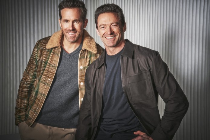 Con Ryan Reynolds, con quien había trabajado en 2009 en "X-Men Orígenes: Wolverine".