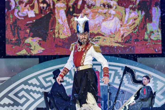 Fabián Serna, con la coreografía que ganó en el festival de Cosquín.