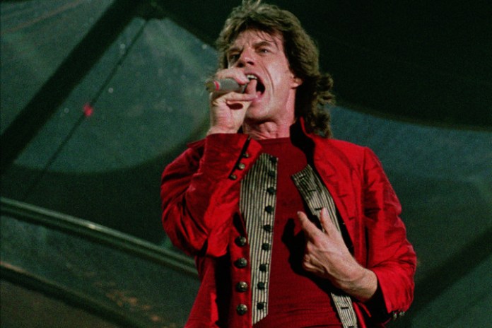 Mick Jagger en el recital de los Rolling Stones en River, en 1995. Foto Archivo Clarín