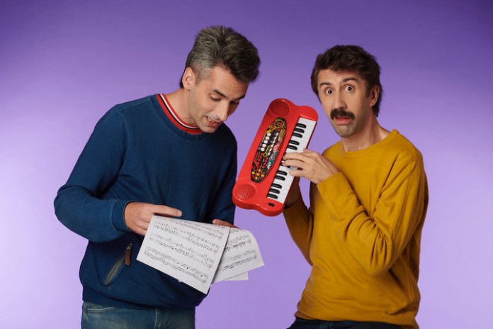 A pura música. NiLocos vienen de actuar en el último Lollapalooza, en el escenario para el público infantil, Kidzapalloza.