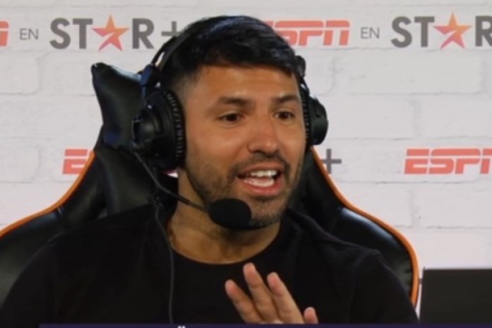 El Kun Agüero, rey del stream en la pantalla de ESPN, por Star+.