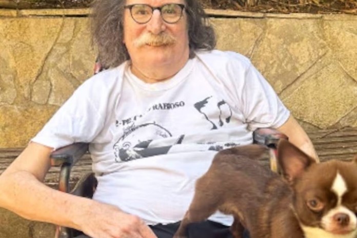 Una foto que subió Charly García a su cuenta de Instagram.