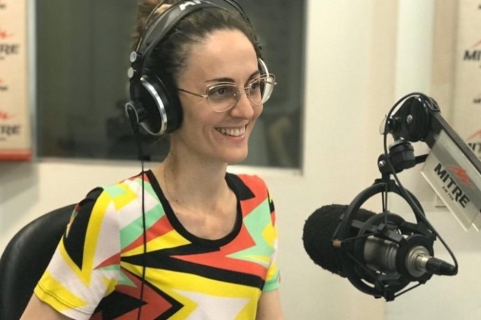 Jesica Bossi, momentáneamente al frente del programa de Jorge Lanata, en Mitre.