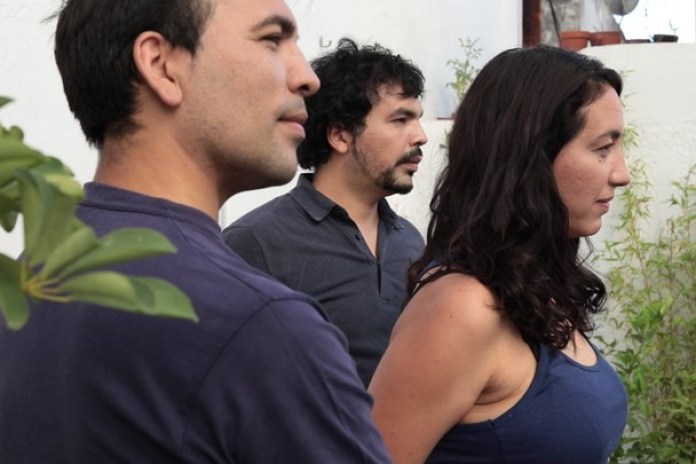 Hermanos Vega: Sergio, Federico, que es contador, y Lorena, actriz.