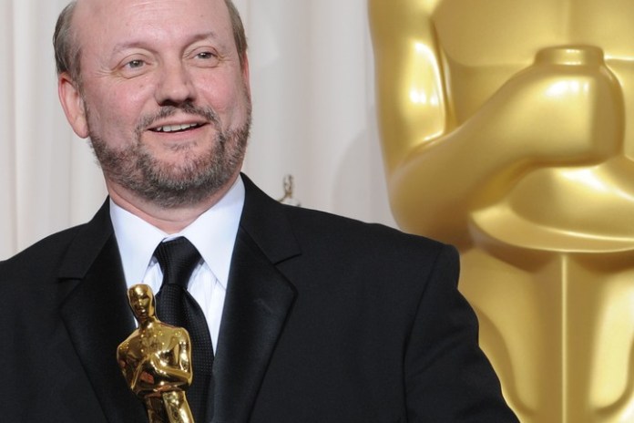 Con su Oscar. "El secreto de sus ojos" ganó el premio de la Academia a la mejor pelicula de idioma extranjero, en marzo de 2010.