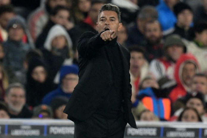 Marcelo Gallardo, DT de River, fue uno de los protagonistas de la TV del miércoles. Foto Marcelo Carroll