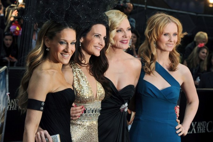 Las protagonistas de "Sex and the City": Sarah Jessica Parker, Kristin Davis, Kim Cattrall y Cynthia Nixon. Foto: EFE/EPA/Daniel Deme