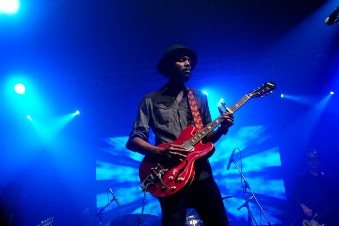 Gary Clark Jr en vivo en el teatro Vorterix, 2013. Foto: Emmanuel Fernandez 
