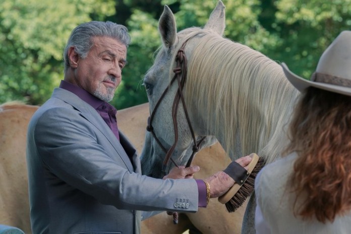 Sylvester Stallone en Tulsa King. Foto: Paramount+