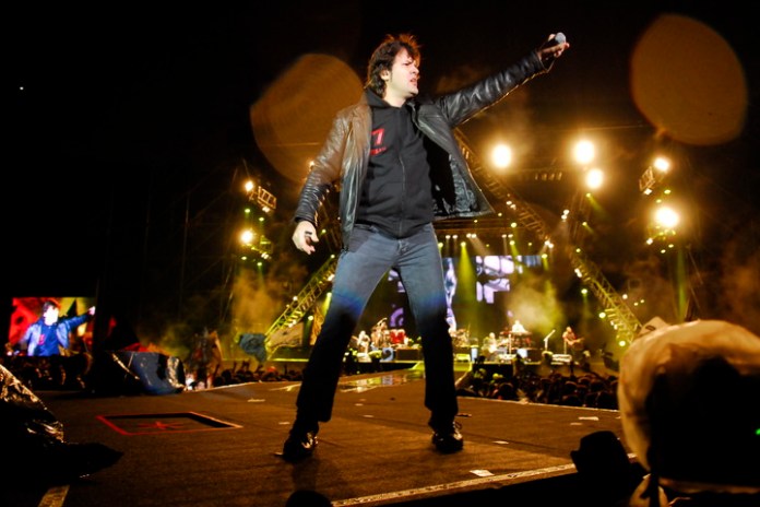 Los Piojos en su despedida de 2009. Foto Martin Bonetto