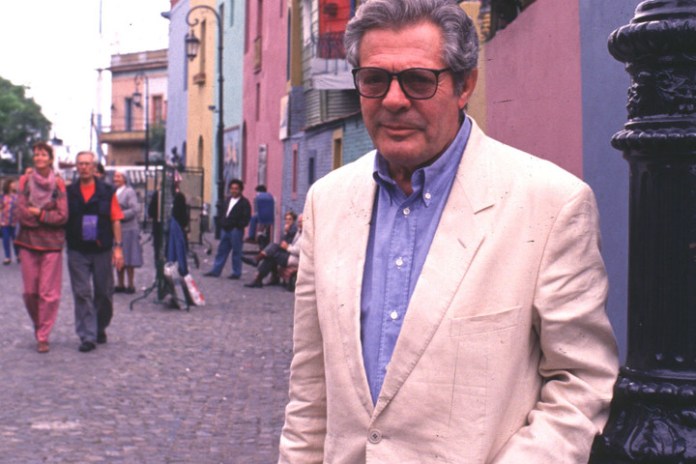 Paseando por Caminito, en La Boca.