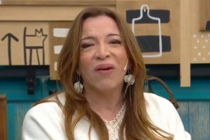 Lizy Tagliani. Captura TV.