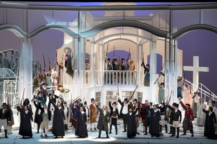 La puesta de "Aurora" en el Colón, después de 25 años. Foto de prensa gentileza Teatro Colón/Arnaldo Colombaroli