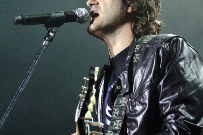 Los Piojos en uno de sus once shows del 2008 en el estadio Luna Park. Foto: Mario Quinteros 